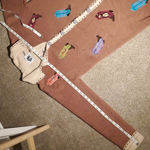 Like new! Vintage Storybook Knits great boots tunic sweater - Picture 13 of 13